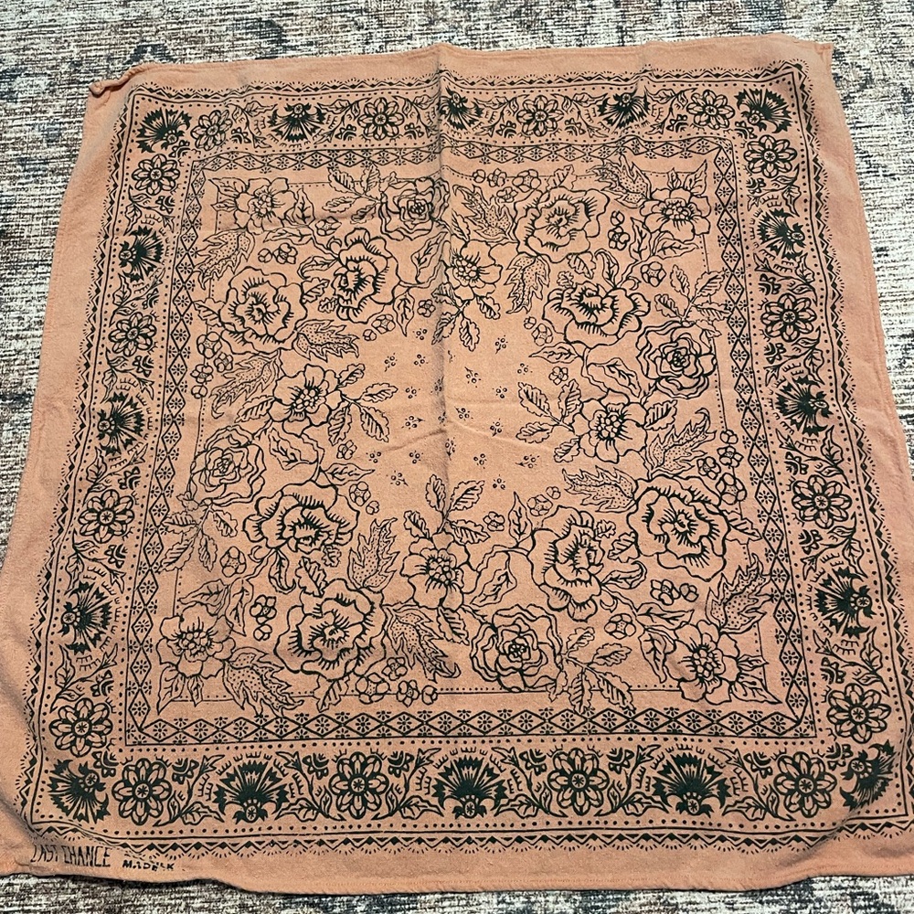 Last Chance Handmade Scarf Bandana in Dusty Pink
